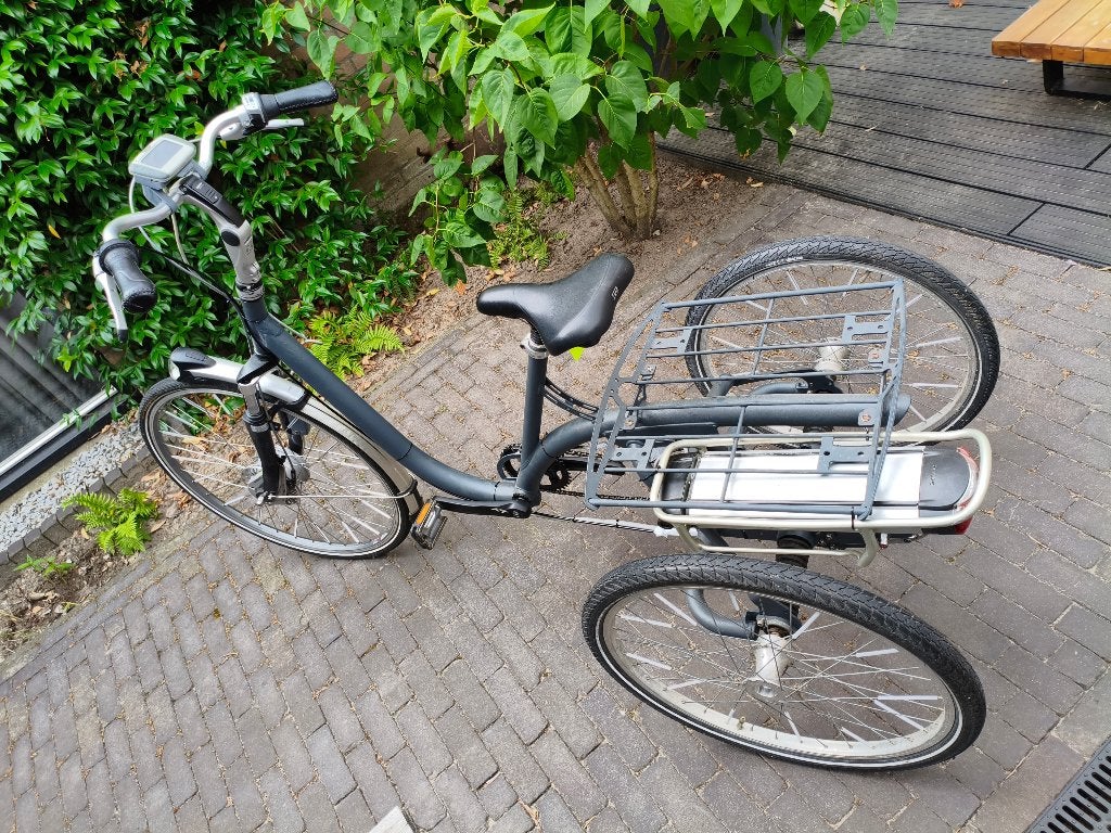 Van raam midi elektrische driewieler, Gebruikt, Verstelbare zitting, Schijfrem, Ophalen