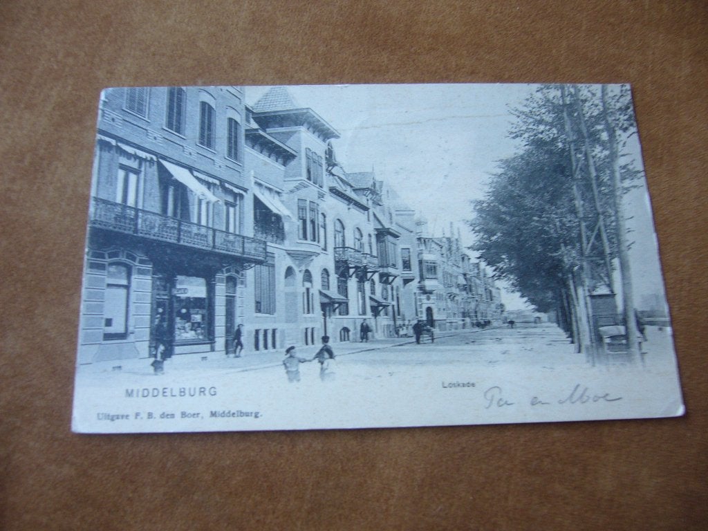 MIDDELBURG  =  LOSKADE  BRIEFKAART  1905, Ophalen of Verzenden, Voor 1920, Gelopen, Zeeland