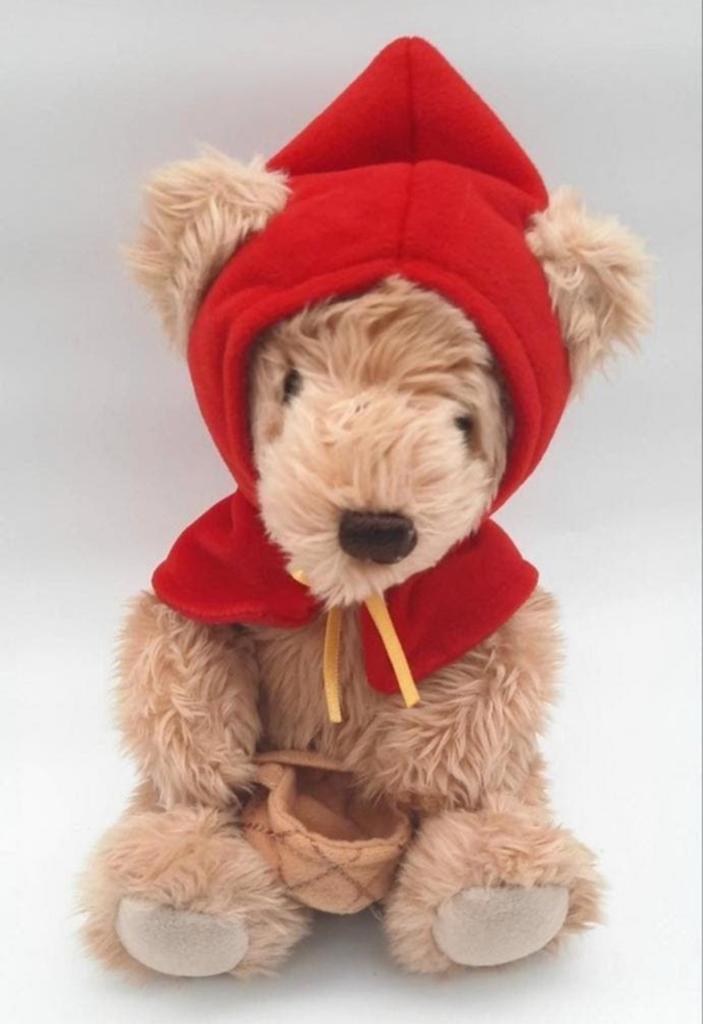 Roodkapje beer Fairytale Bears ca. 25cm hoog, Overige karakters, Beer, Ophalen of Verzenden, Zo goed als nieuw