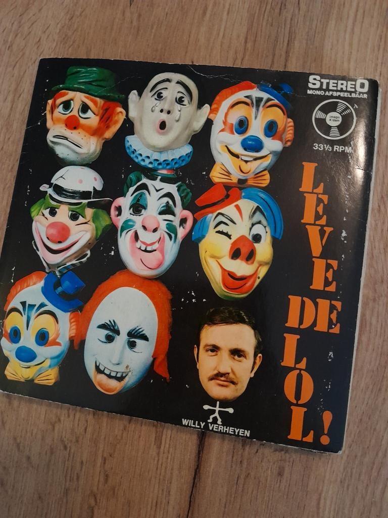 Willy verheyen 7 inch leve de lol, Ophalen of Verzenden, Zo goed als nieuw, Nederlandstalig
