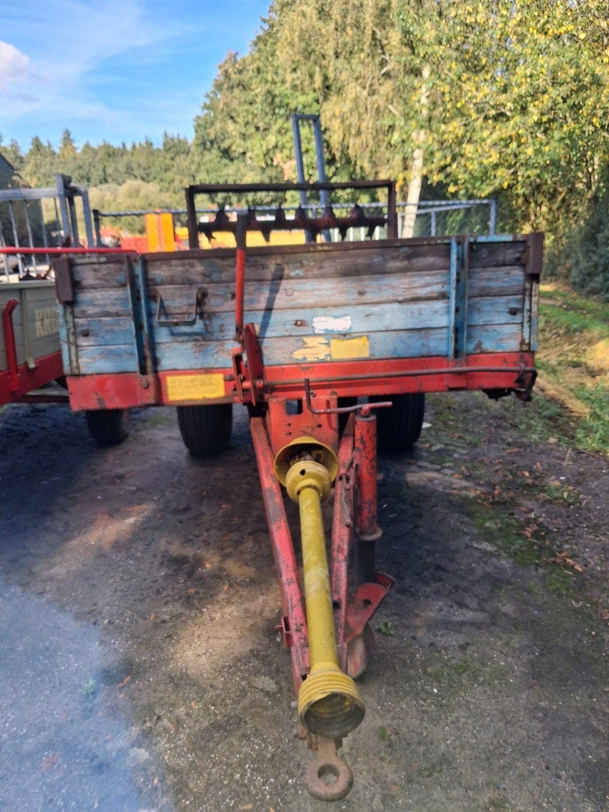 mestwagen meststrooier, Ophalen of Verzenden, Transport