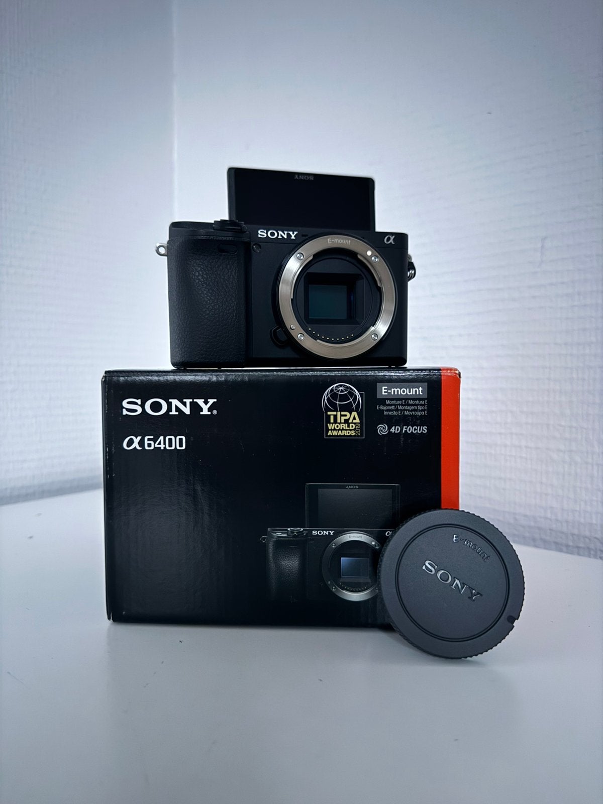 Sony A6400 body + accessoires – slechts 2.032 clicks, Audio, Tv en Foto, Bluetooth, Ophalen of Verzenden, Lensdop, Systeemcamera