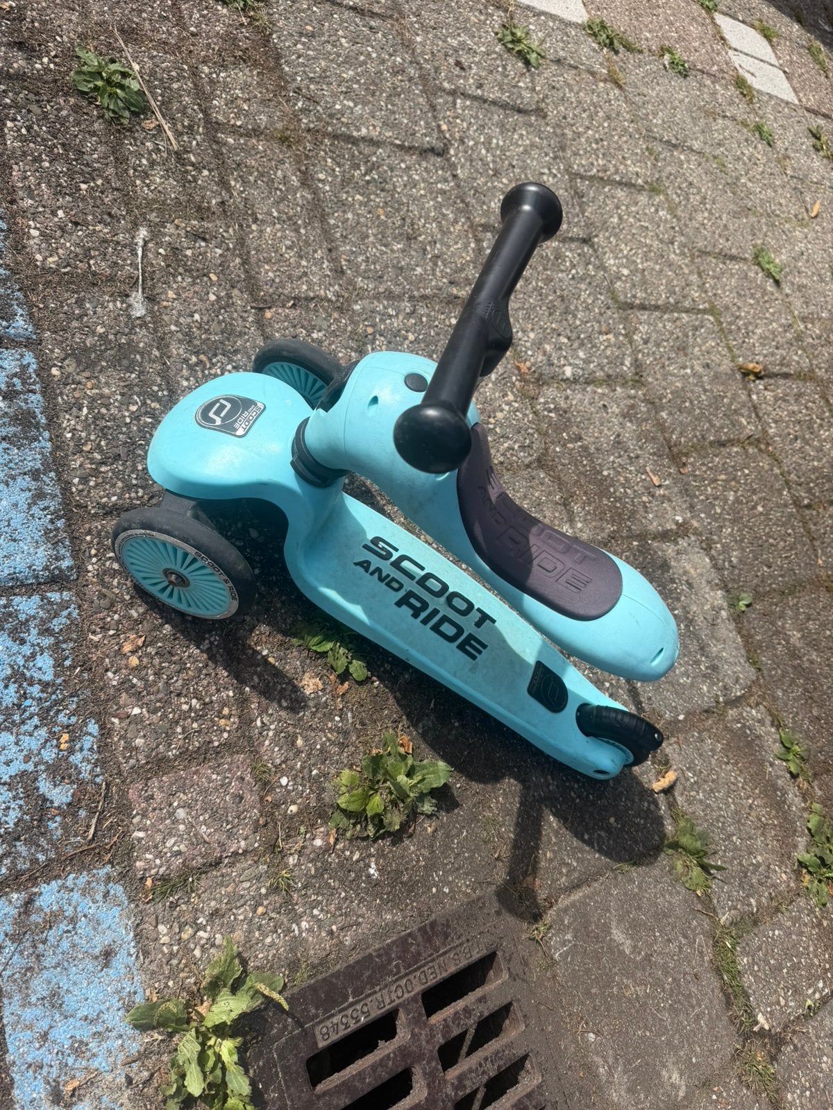 Scoot and ride, Ophalen, Gebruikt