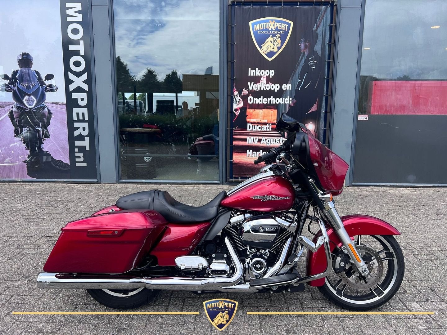 HARLEY-DAVIDSON FLHX STREET GLIDE 107 (bj 2018) M8, 2 cilinders, Motorrijbewijs A, Bedrijf, Onbekend