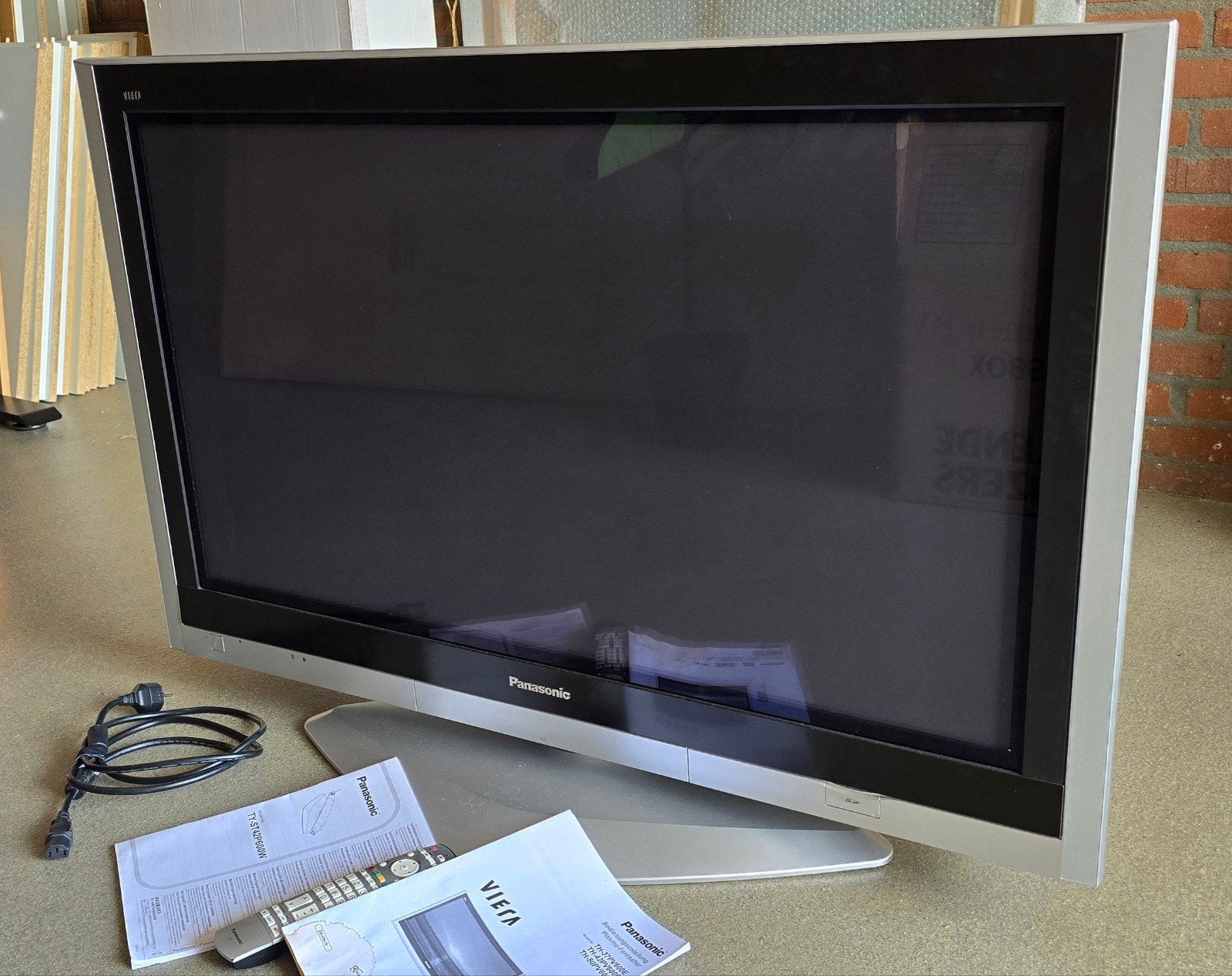 Panasonic Viera TH-42PV600E, Ophalen, Gebruikt, Panasonic, 50 Hz