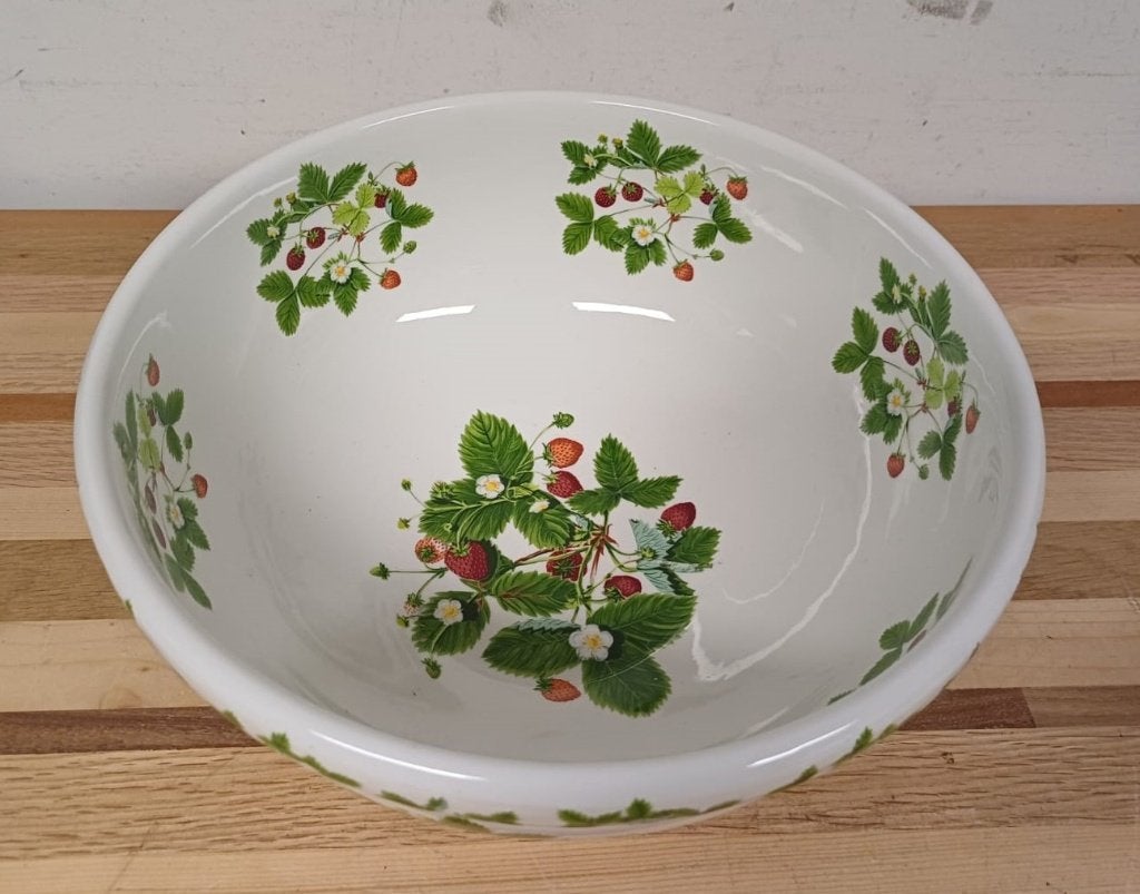 Portmeirion Summer Strawberries schaal, Huis en Inrichting, Overige materialen, Overige merken, Ophalen of Verzenden, Overige stijlen