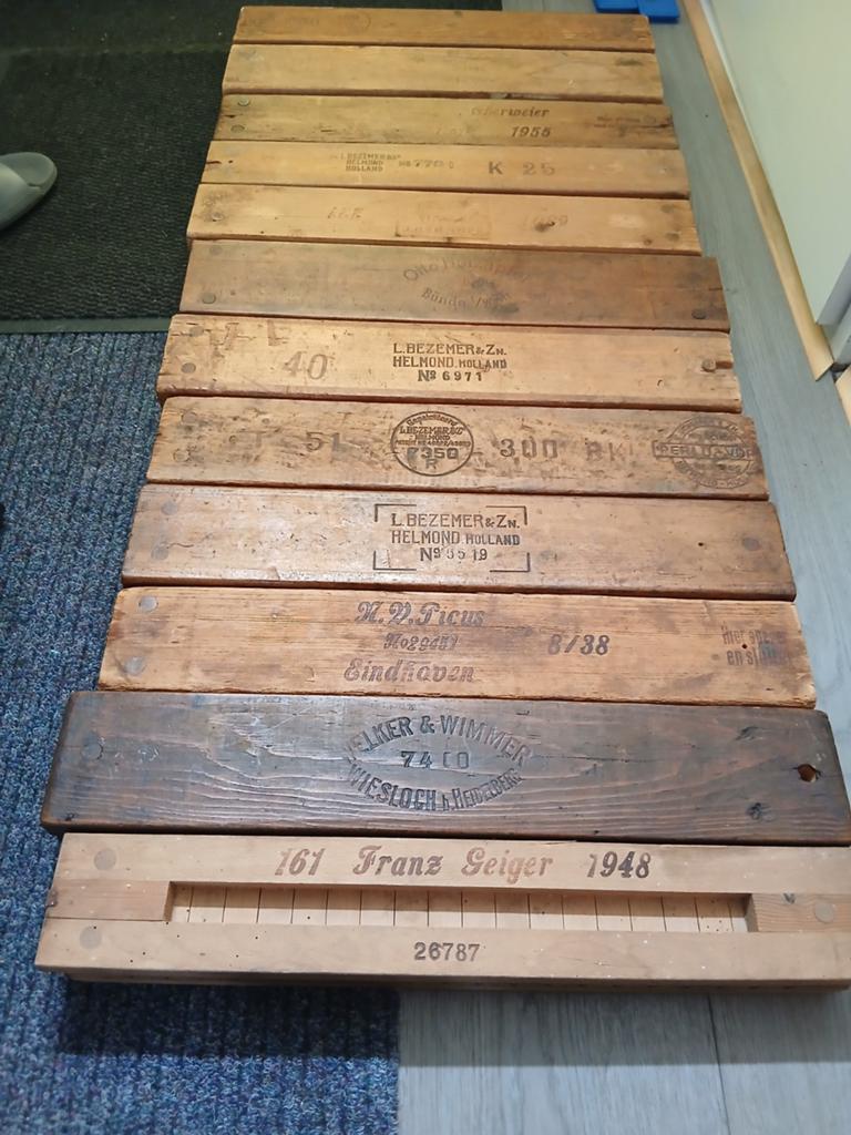 Antieke.sigaren persen mallen overal vandaan 12 stuks, Ophalen of Verzenden, Hout