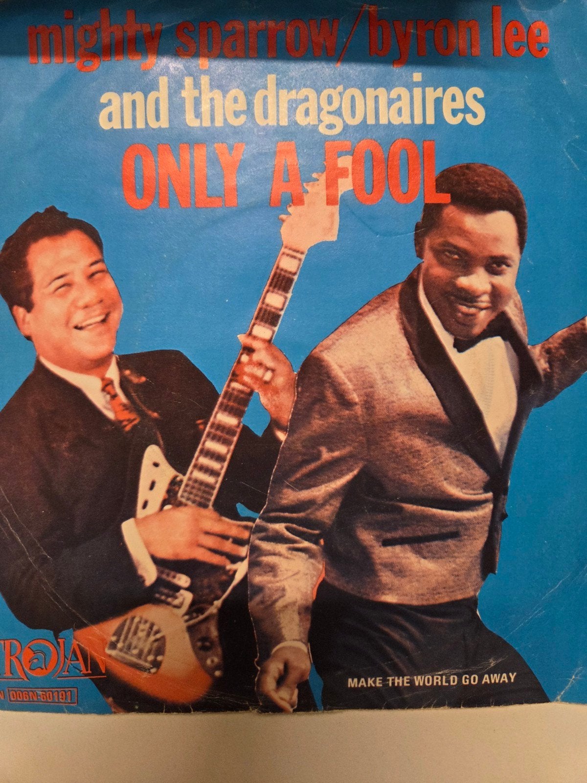Mighty Sparrow / Byron Lee - Only A Fool (Vinyl Single), Gebruikt, 7 inch, Ophalen of Verzenden, Reggae en Ska