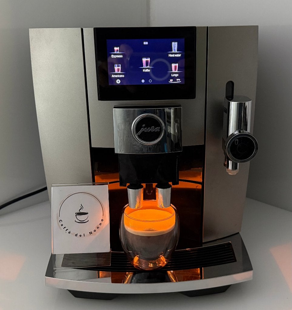 Jura J8 Midnight Silver | ZGAN | 6 maanden garantie, Jura, Jura, 10 kopjes of meer, Koffiemachine