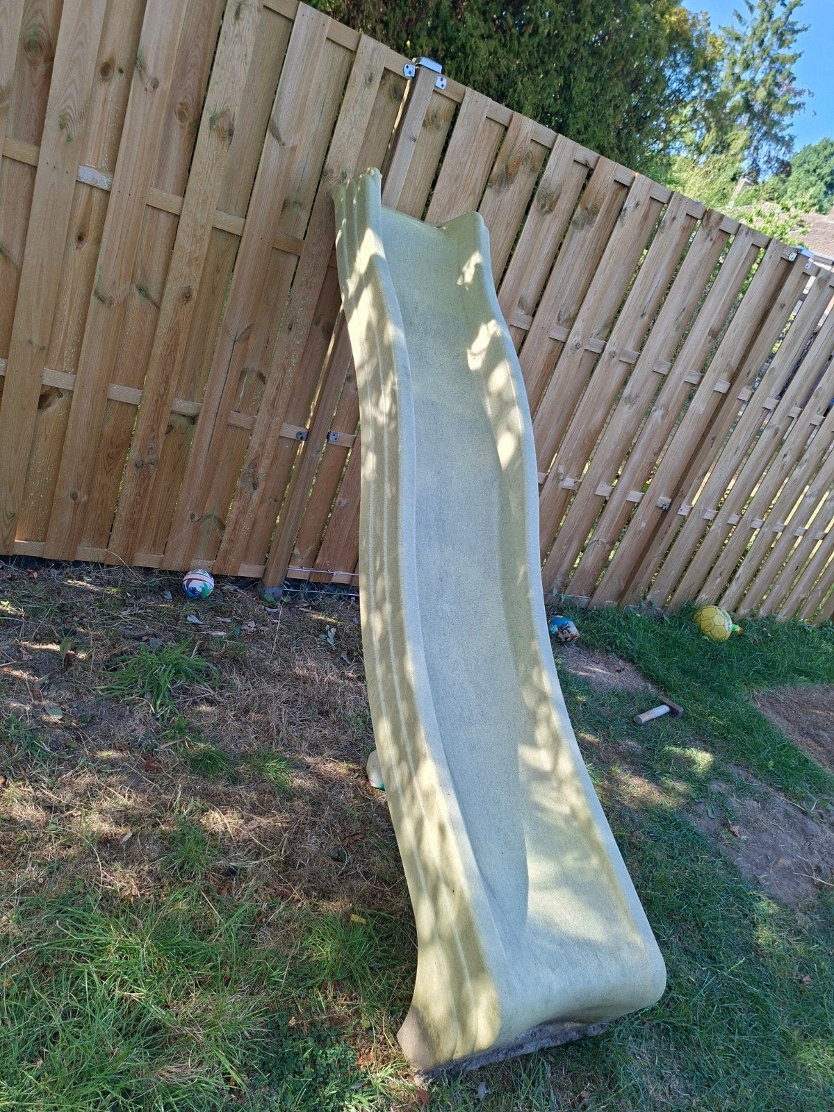 Glijbaan 230 cm - geel, Ophalen, Gebruikt, Glijbaan, Aanbouwonderdeel