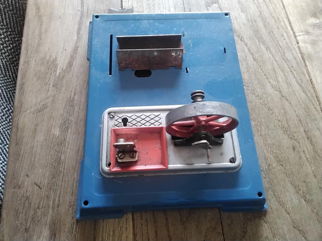Stoommachine Wilesco D8  onderplaat met vliegwiel, Ophalen of Verzenden, Groter dan 1:32