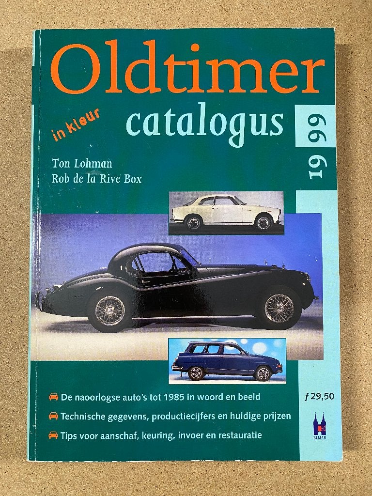 Ton Lohman Rob De La Rive Box Oldtimer Catalogus 1999, Boeken, Verzenden, Gelezen, Algemeen
