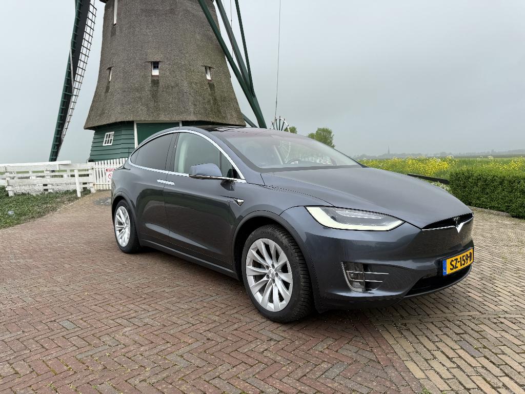 Tesla Model X 100D | 5 per | Advanced Autopilot | trekhaak, Auto's, Tesla, Particulier, Model X, 360° camera, 4x4, ABS, Achteruitrijcamera