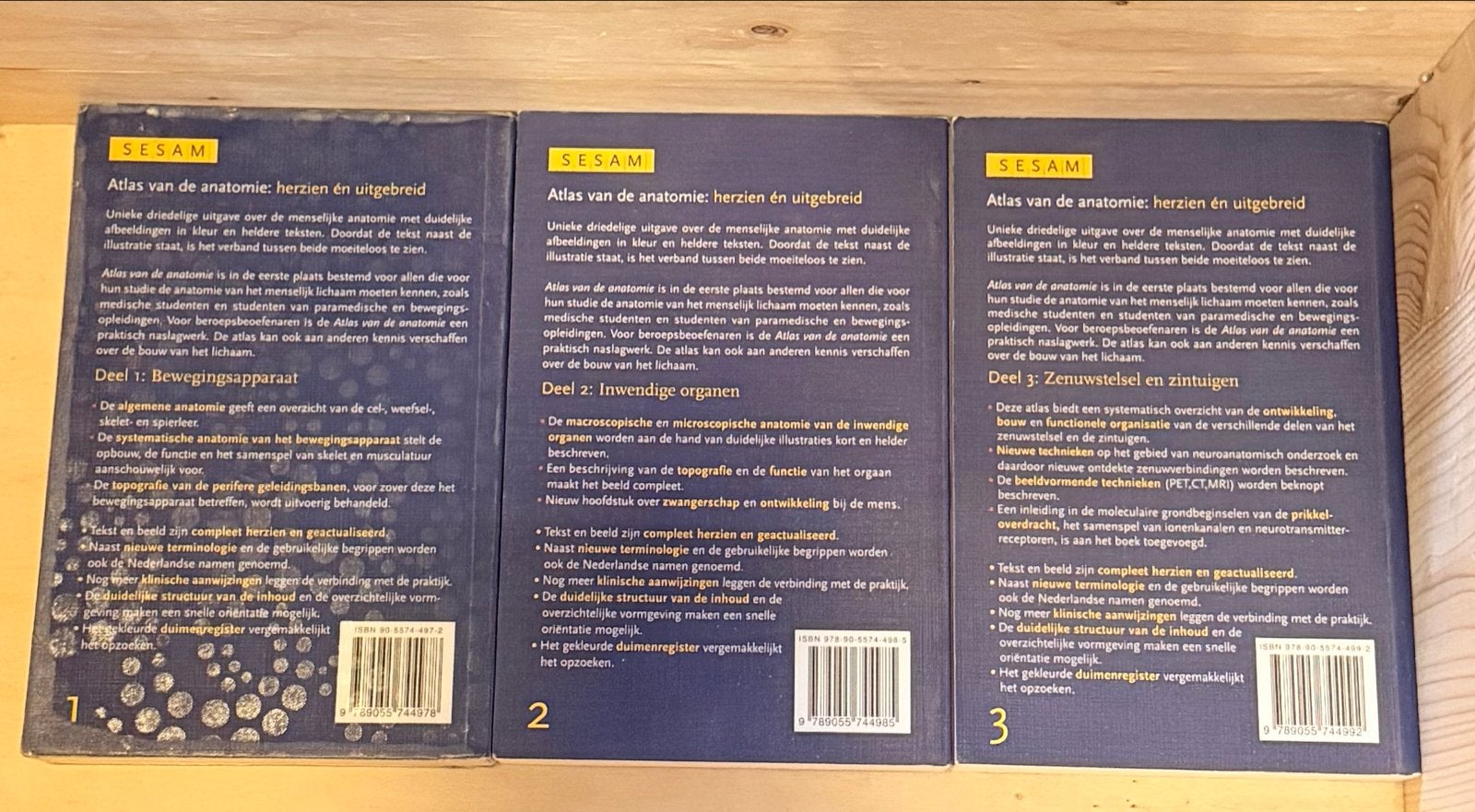 Atlas van de Anatomie: Bewegingsapparaat, Organen, Zenuwstel, Ophalen of Verzenden, Beta, Gelezen, HBO