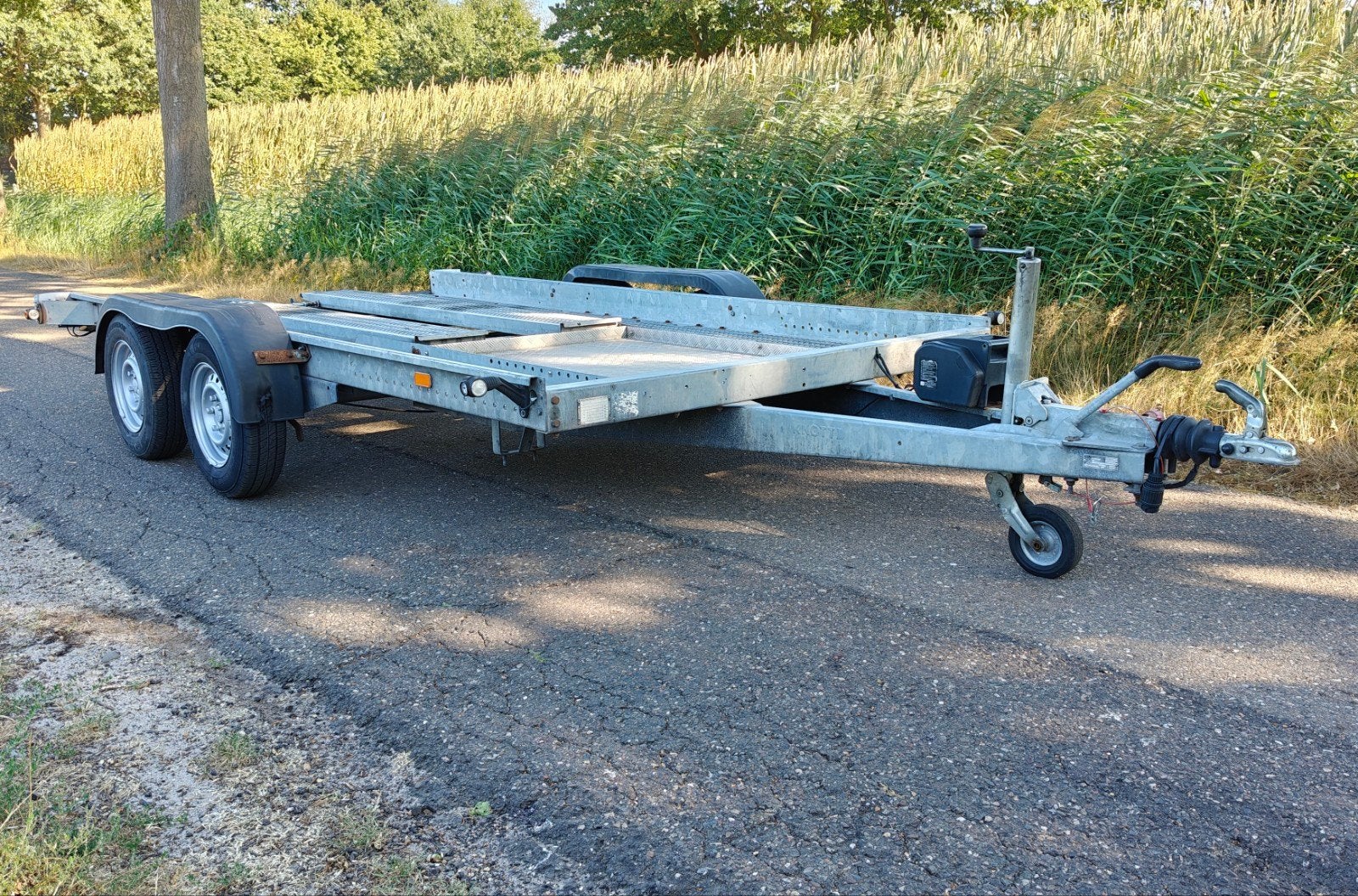 Eduard PL2720 auto ambulance aanhanger laag plateau, Ophalen, Gebruikt, ., Eduard