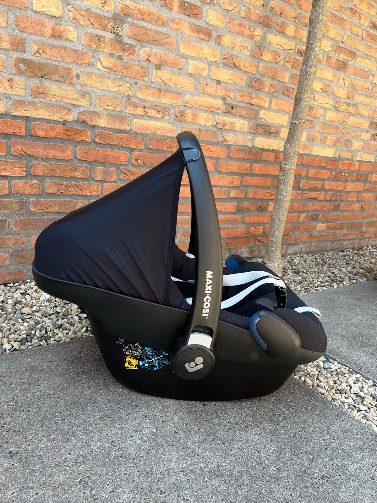 Maxi cosi pebble inclusief FamilyFix 2 i-Size isofix base, Kinderen en Baby's, Autostoeltjes, Ophalen, Autogordel, Zo goed als nieuw