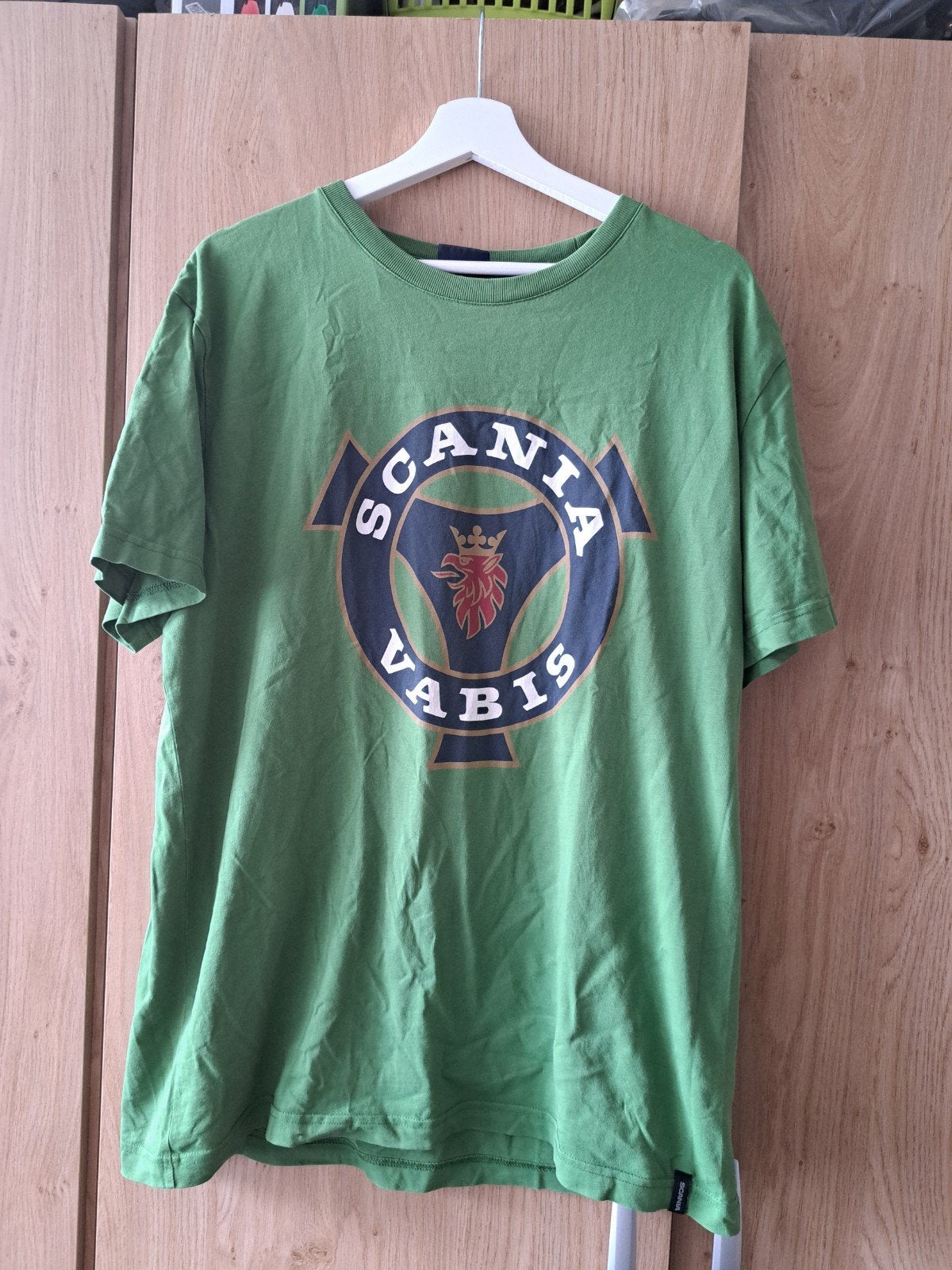 super mooie scania T-shirt maat xl, Ophalen of Verzenden, Zo goed als nieuw, Maat 56/58 (XL), Groen