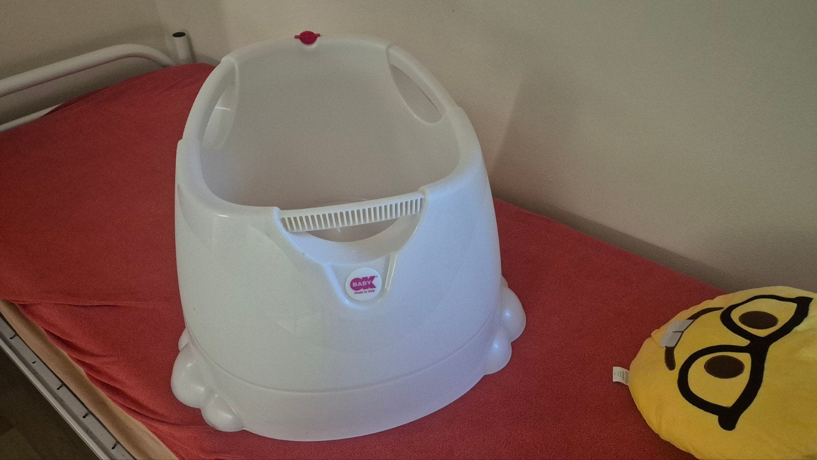 Witte OK Baby babybadje, Ophalen, Zo goed als nieuw, Overige typen, Overige merken