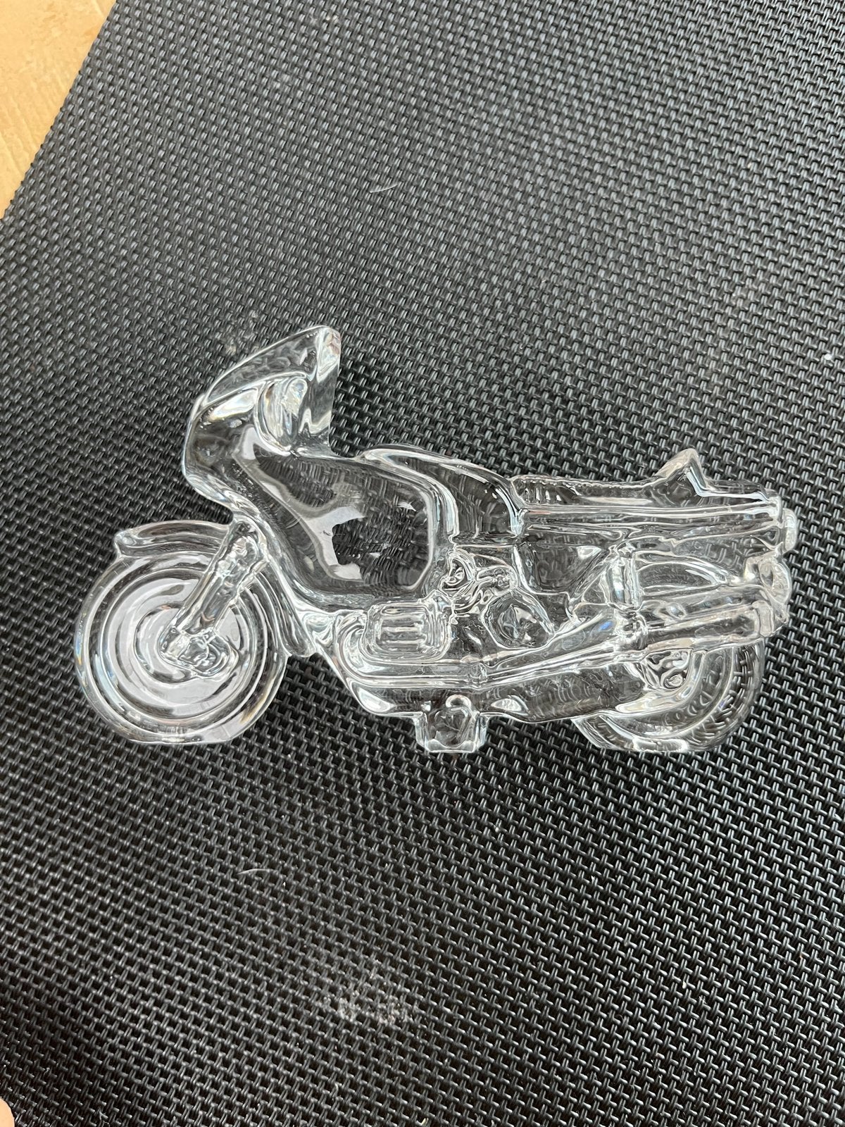 Glazen model BMW R100RS, Verzamelen, Beelden en Beeldjes, Verzenden, Zo goed als nieuw, Overige typen