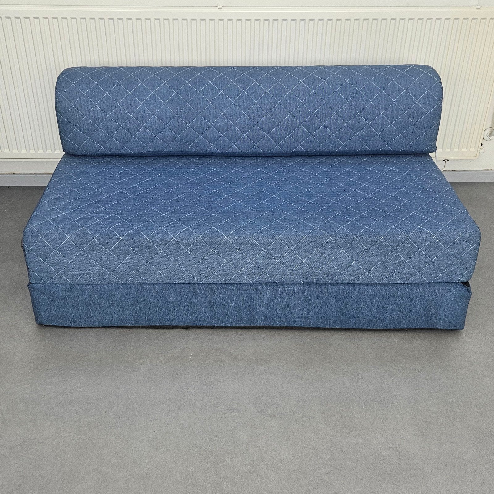 Opvouwbare zit-,lig-kussenbank, Antiek en Kunst, Antiek | Meubels | Stoelen en Banken, Ophalen