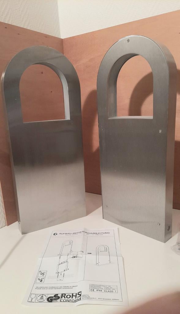 Buitenlampen Kalmar roestvrij staal,lees de beschrijving, Minder dan 50 watt, Staande lamp, Nieuw, Ophalen of Verzenden