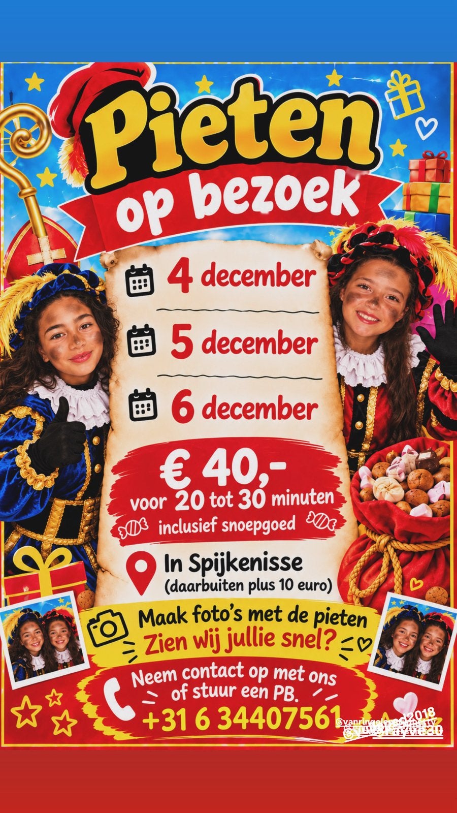 Pieten op bezoek, Diversen, Ophalen of Verzenden