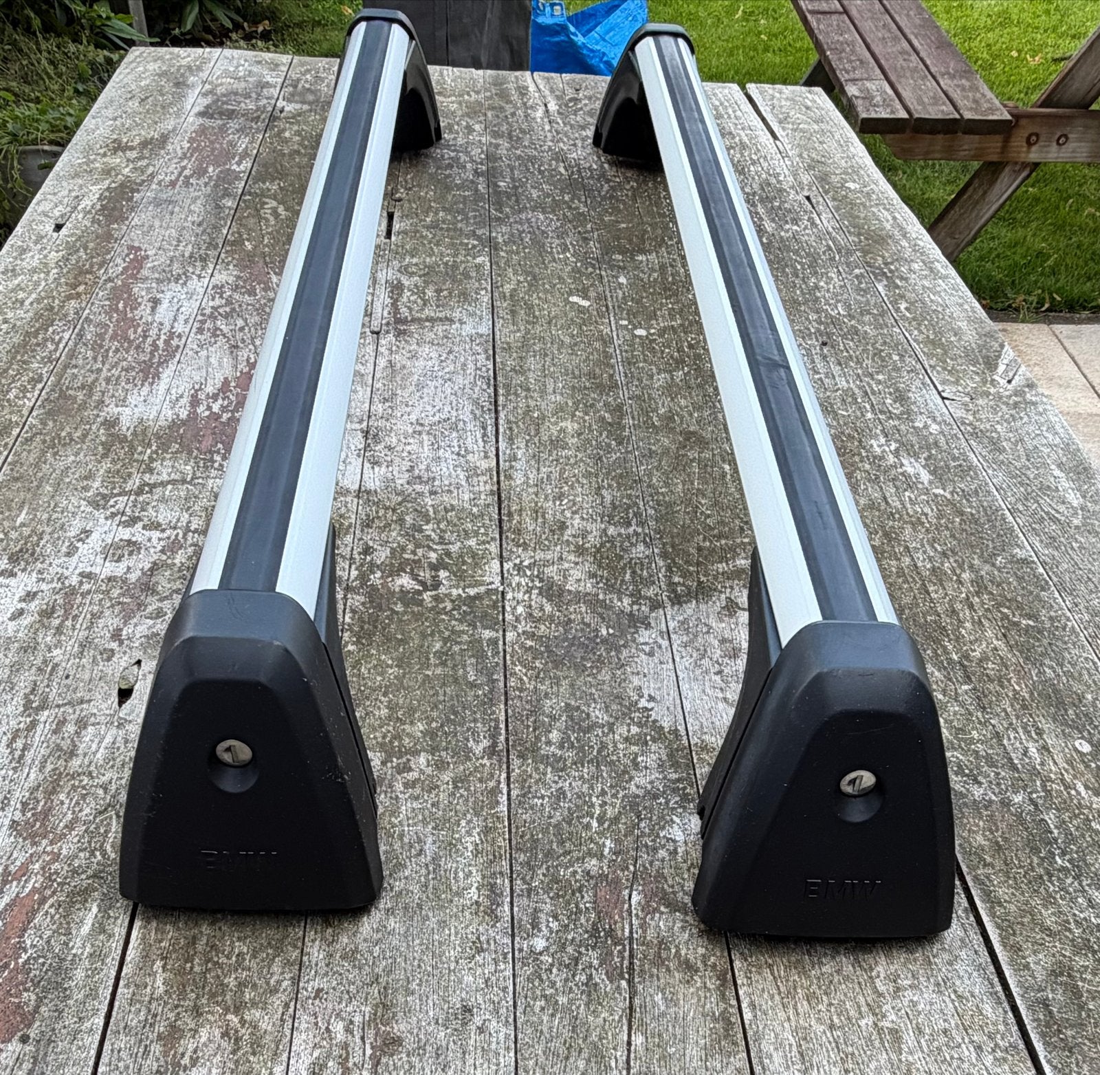 Originele BMW dakdragers 2-serie F46 (ook geschikt voor F45), Auto diversen, Dakdragers, Ophalen, Zo goed als nieuw