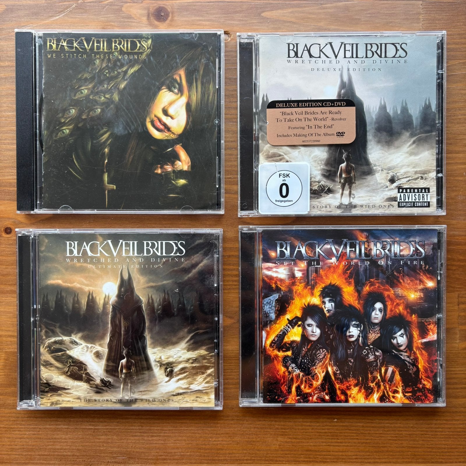 Black Veil Brides cd’s, Ophalen of Verzenden, Zo goed als nieuw