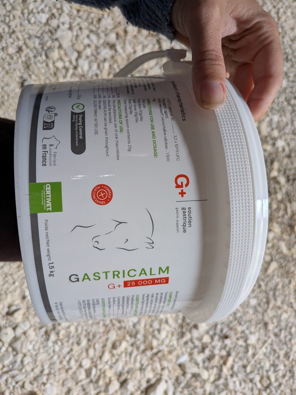 gastricalm 1,5 Certivet, Dieren en Toebehoren, Verzenden, Zo goed als nieuw