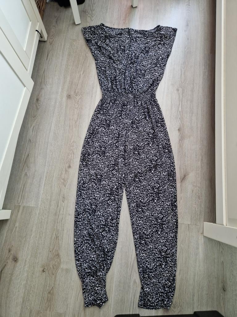 Jumpsuit maat L/XL, Zwart, Maat 46/48 (XL) of groter, Ophalen of Verzenden, Zo goed als nieuw