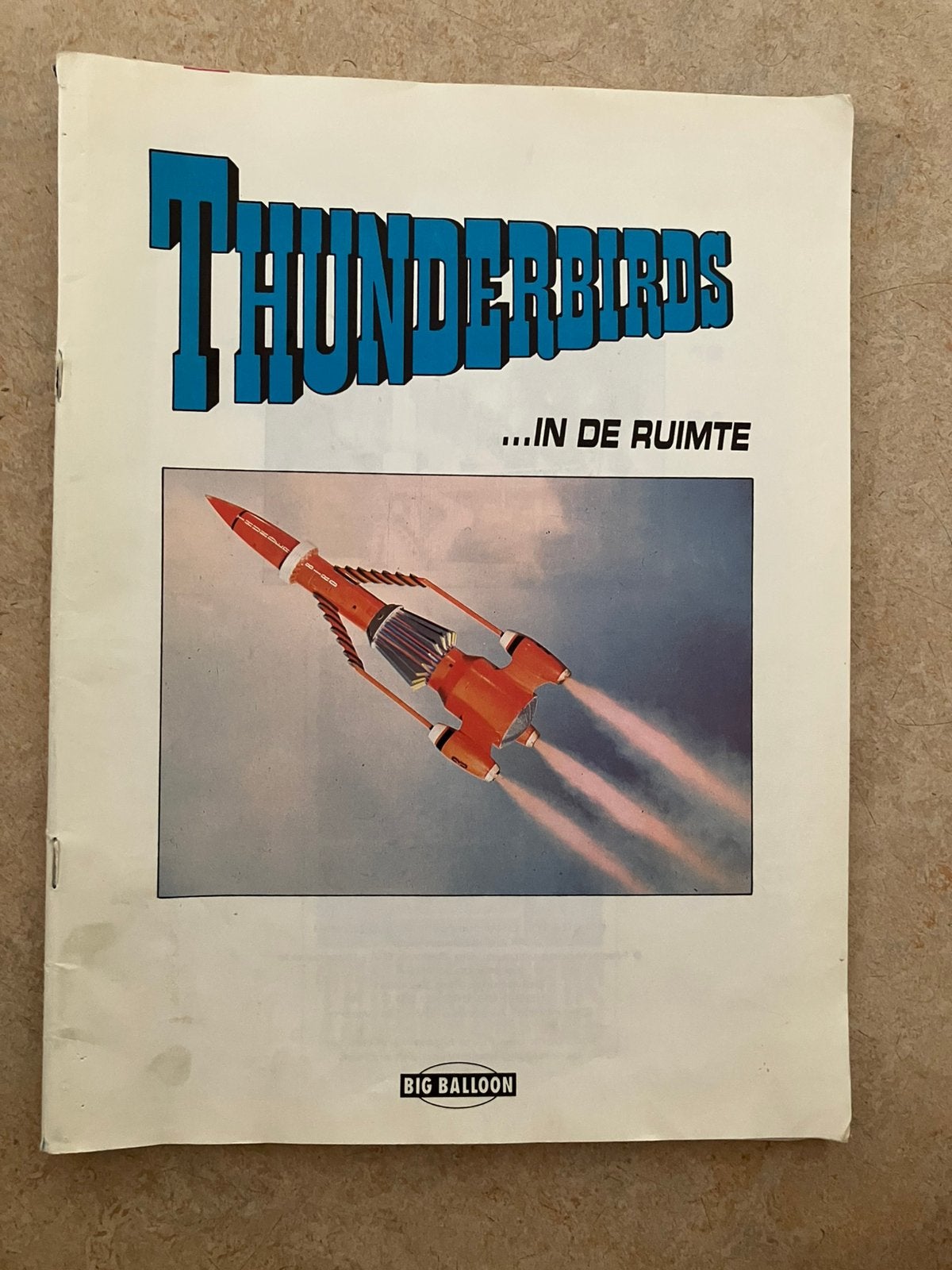 Thunderbirds in de ruimte, Boeken, Eén stripboek, Ophalen of Verzenden, Gelezen