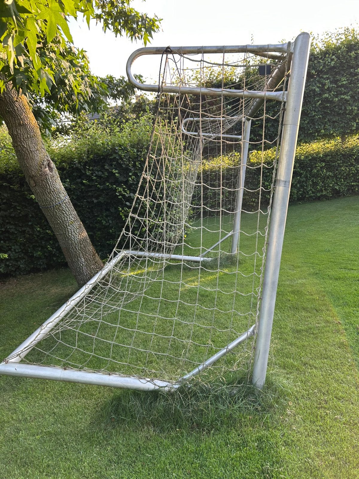 Voetbal goal aluminium, Groter dan maat XL, Ophalen, Gebruikt, Overige typen