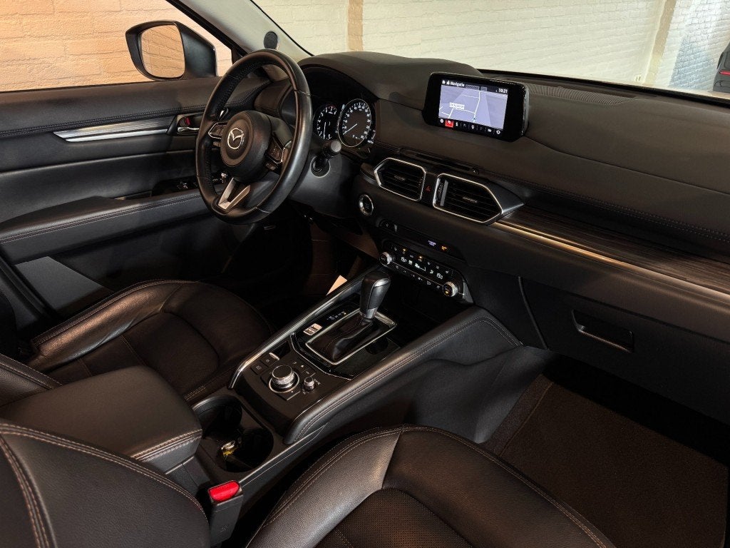 Mazda CX-5 2.5 SkyActiv-G 194 Luxury Pano 360 Camera Stoelve, 1487 kg, Huisgarantie, 4 cilinders, Wit