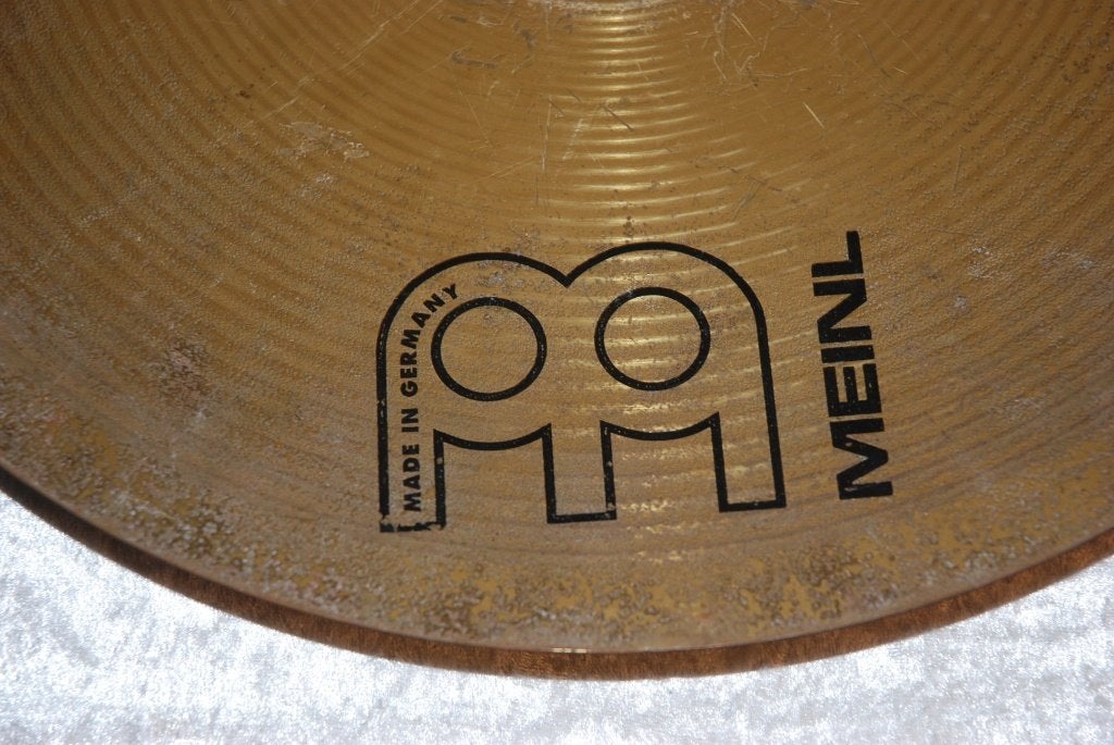 Meinl Meteor crash bekken 1102gr 16 inch  <26260924>, Gebruikt, ., Drums of Percussie, Ophalen of Verzenden