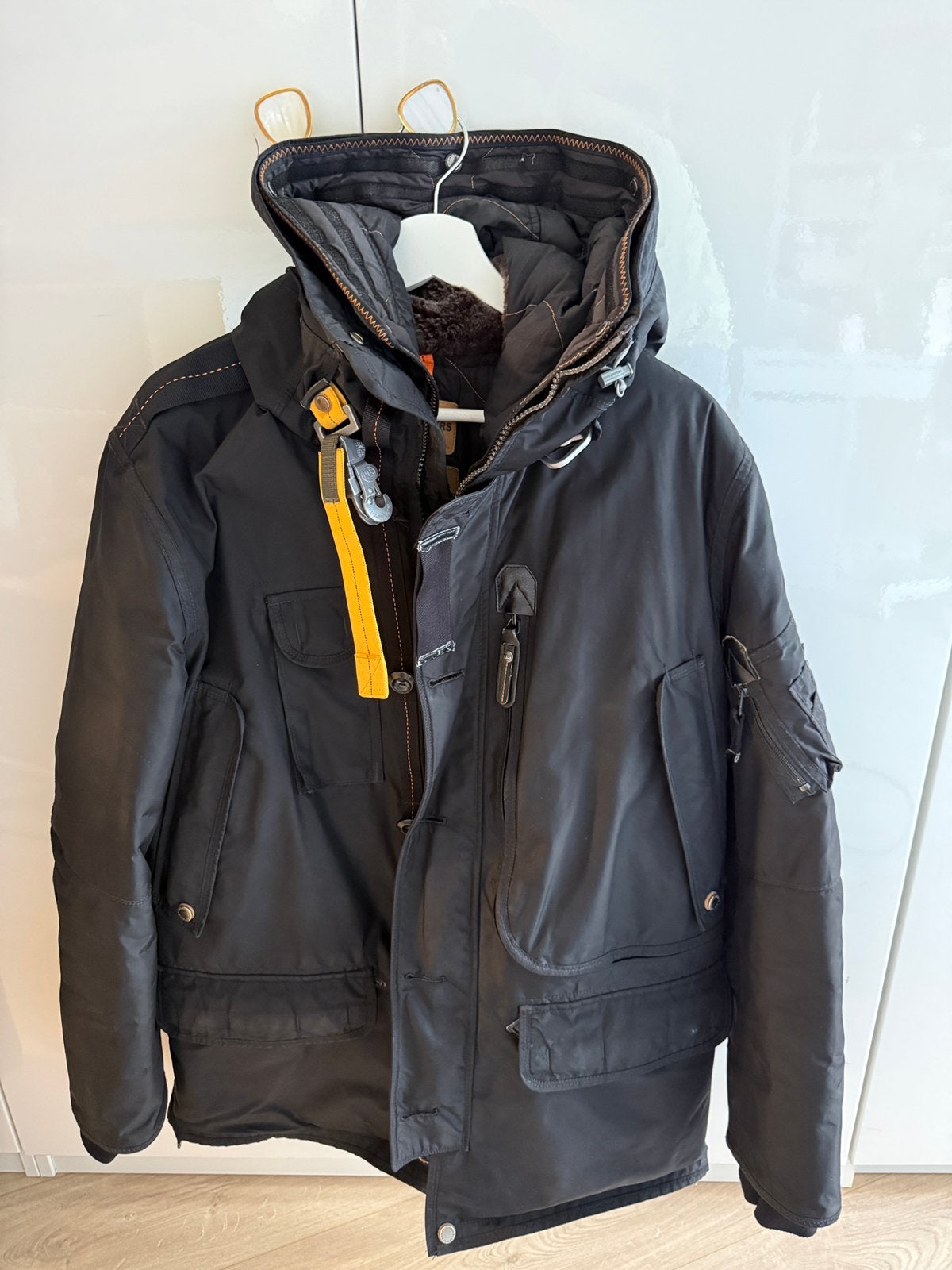 Parajumpers kodiak heren jas maat L, Ophalen of Verzenden, Gedragen, Maat 52/54 (L), Zwart
