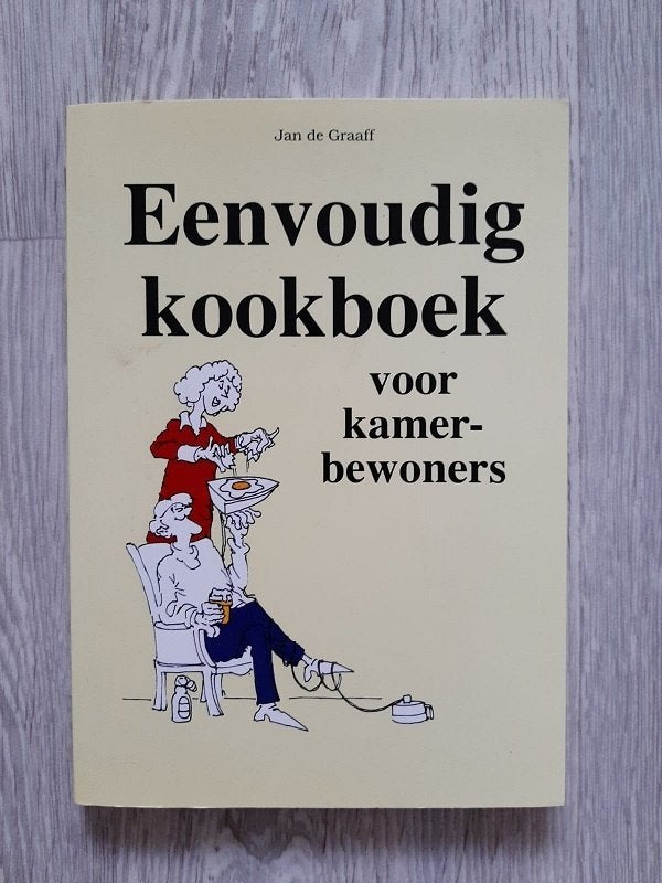 Studenten kookboek: Eenvoudig kookboek voor kamerbewoners, Boeken, Kookboeken, Verzenden, Zo goed als nieuw, Nederland en België