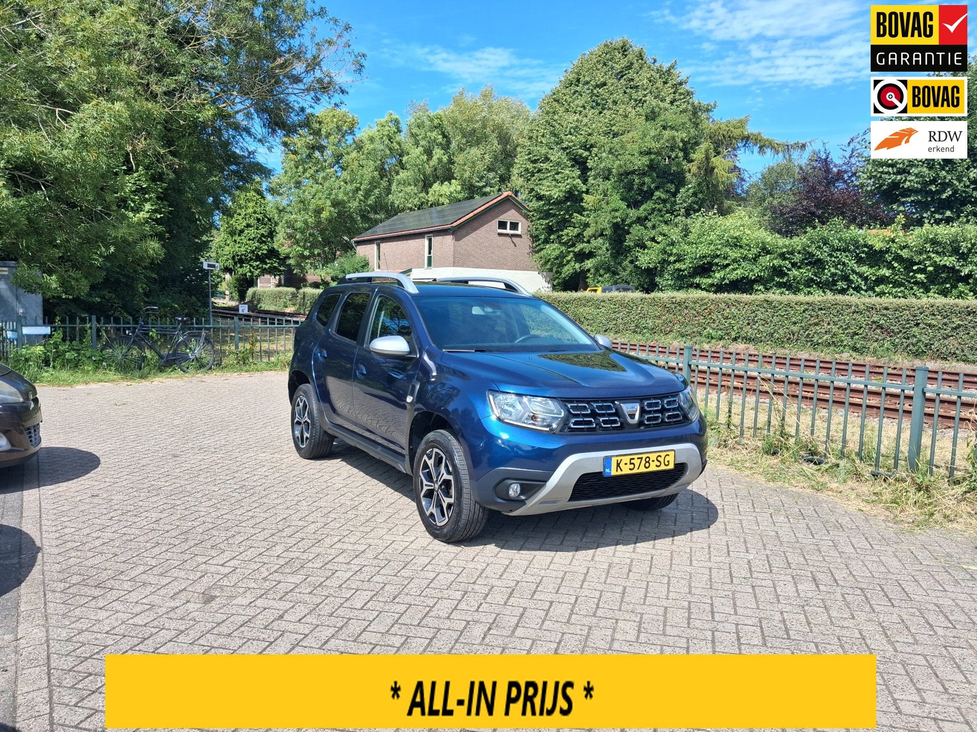 Dacia Duster 1.2 TCe Prestige luxe navi pdc trekhaak ALLINPR, Voorwielaandrijving, 12 maanden, Gebruikt, 4 cilinders