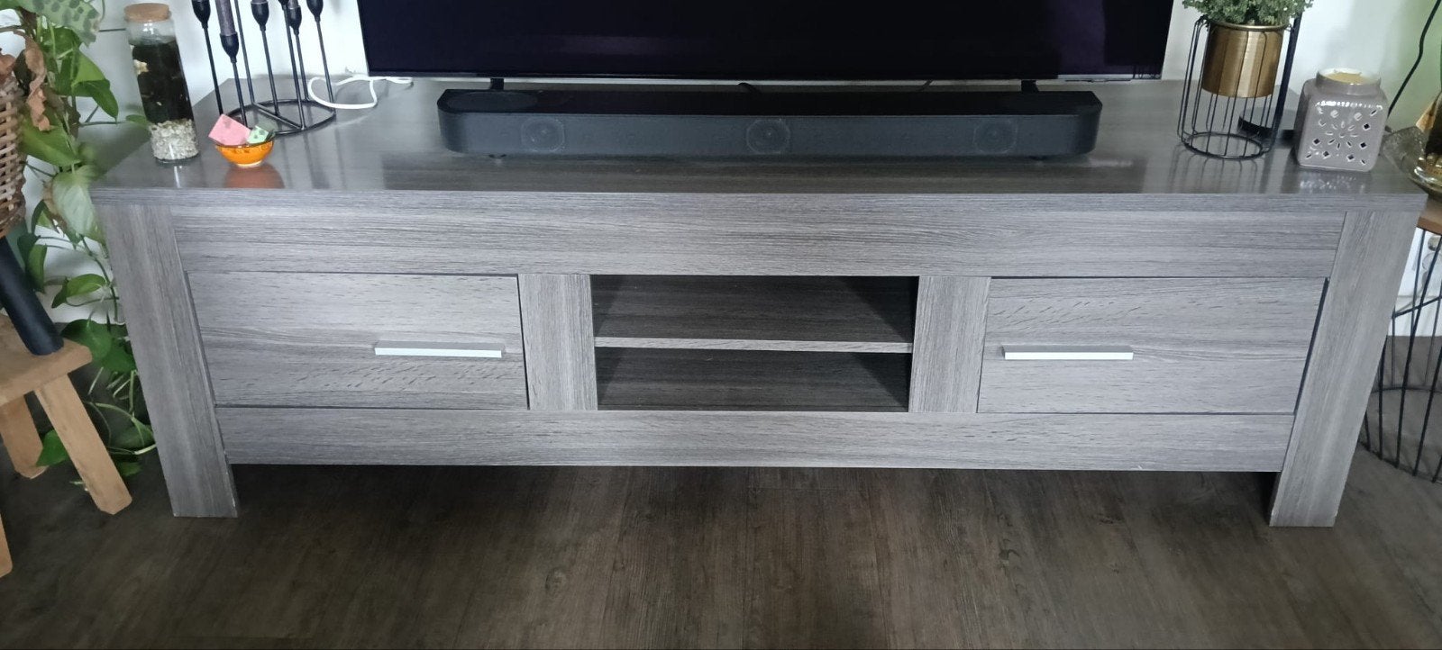 Salontafel en tv-meubel, Ophalen, Gebruikt
