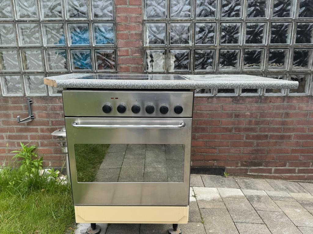 Elektrisch fornuis met oven en kookplaat Philips/Whirlpool, Ophalen, Whirlpool, Gebruikt, Oven