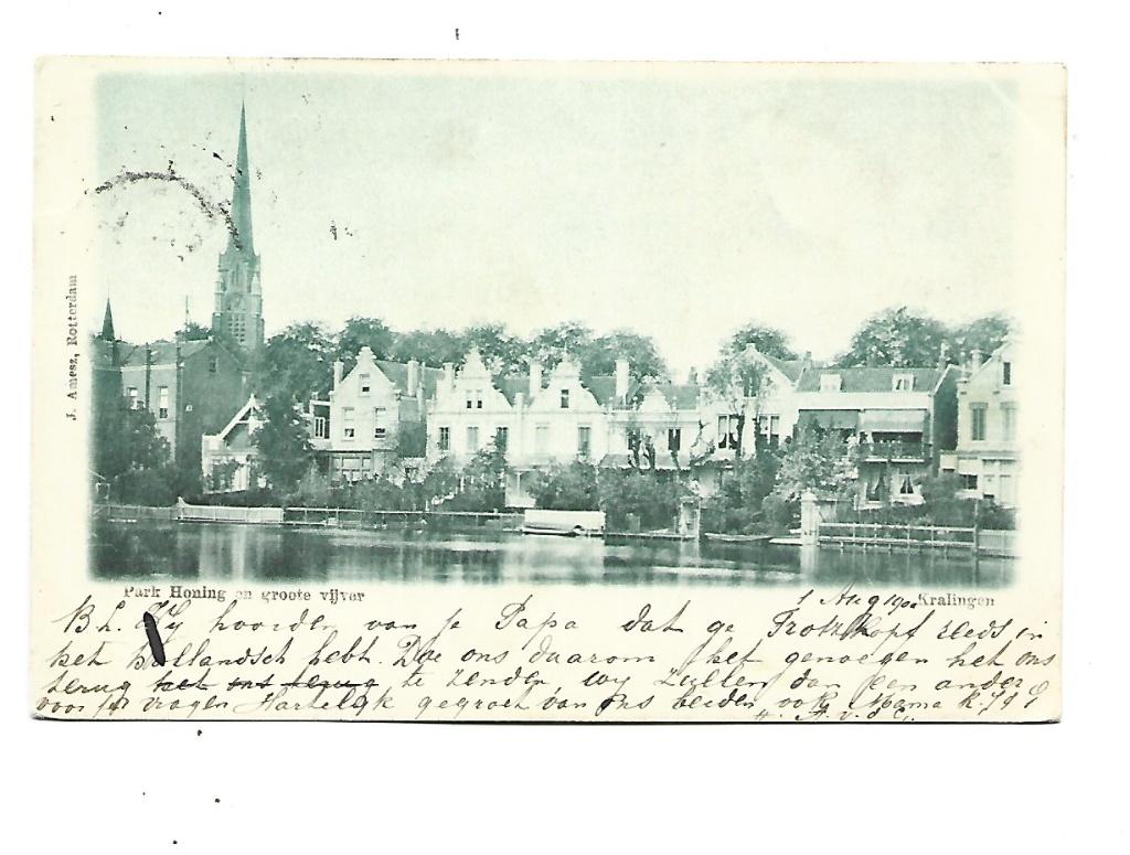 Rotterdam -Kralingen, Verzenden, Voor 1920, Gelopen, Zuid-Holland