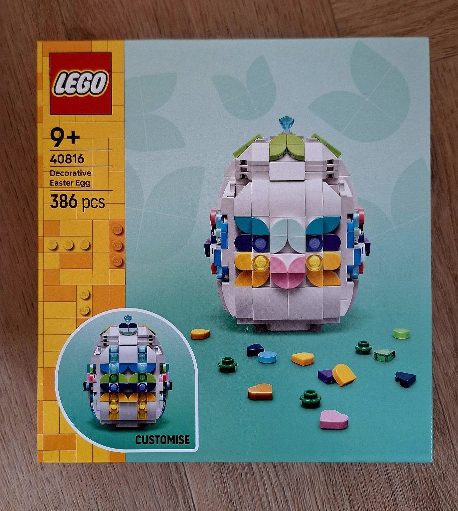 LEGO paasei versieren 40816 NIEUW, Overige thema's, Lego, Nieuw, Ophalen of Verzenden