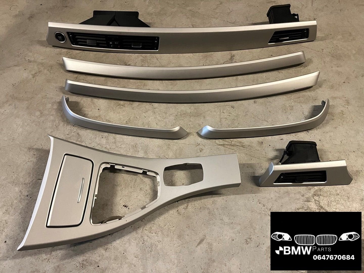 Set Interieurlijsten Bmw 3-Serie E90 E91 CIC, Gebruikt, -, -, Ophalen of Verzenden