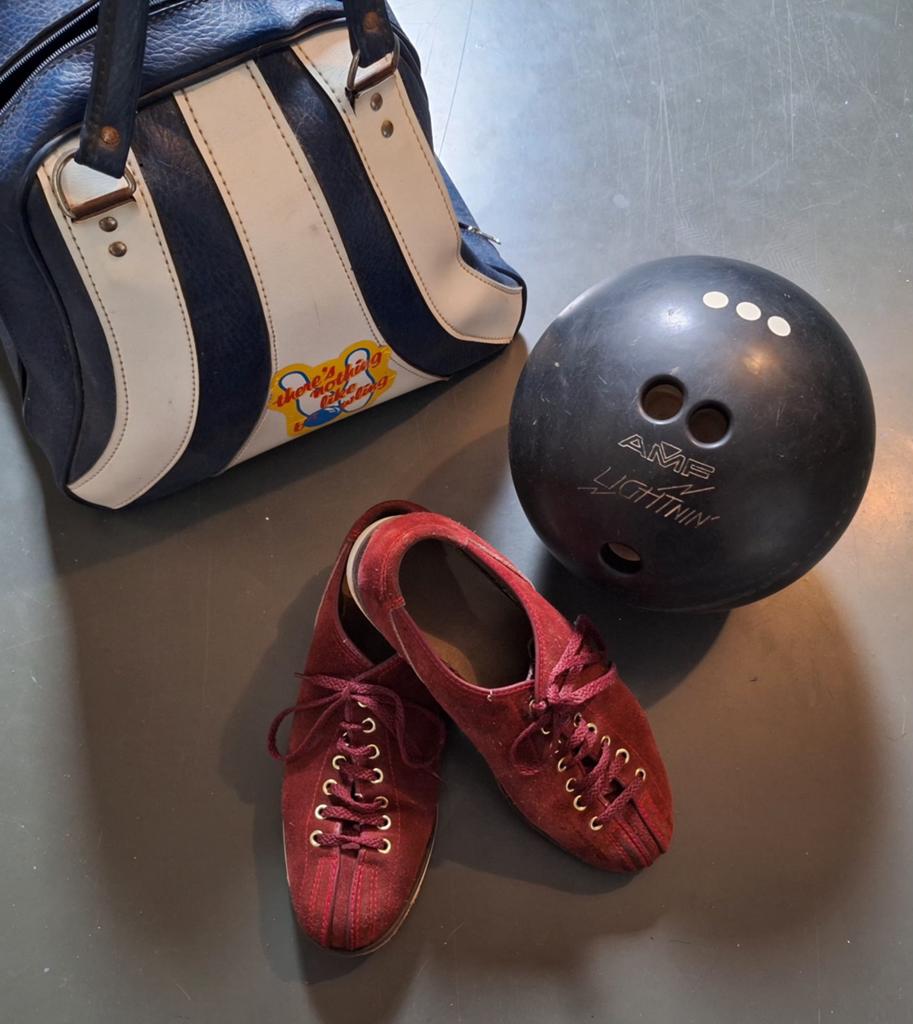 Bowlingbal, Light bal &suede bowlingschoenen, Ophalen, Bal