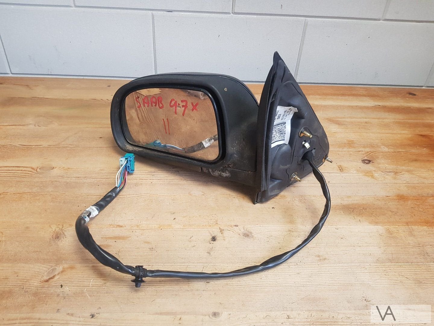Saab 9-7x 9-7 Chevrolet Trailblazer 2004 -2012 spiegel links, Gebruikt, -, -, Ophalen of Verzenden