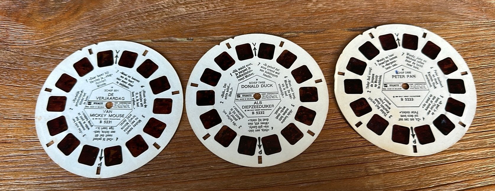 View-master schijfjes, Verzamelen, Ophalen of Verzenden, Gebruikt