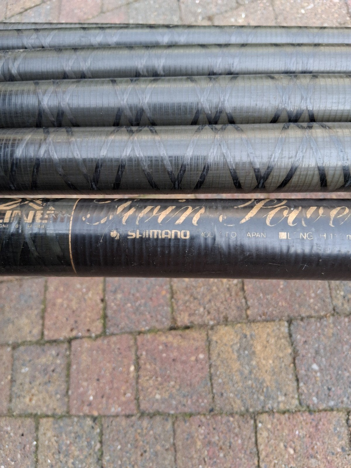 Shimano 1100m vaste hengel, Ophalen of Verzenden, Gebruikt, Vaste hengel