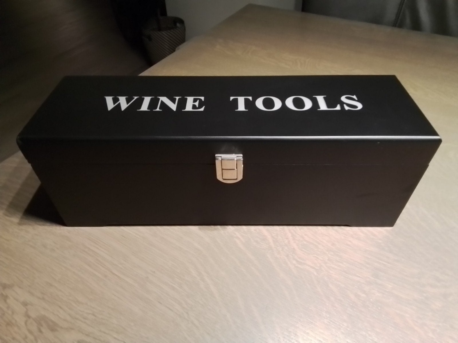 KISTJE WINE TOOLS & FLES WIJN 'SAINT-EMILION' 2005, Ophalen of Verzenden, Nieuw, Frankrijk, Rode wijn