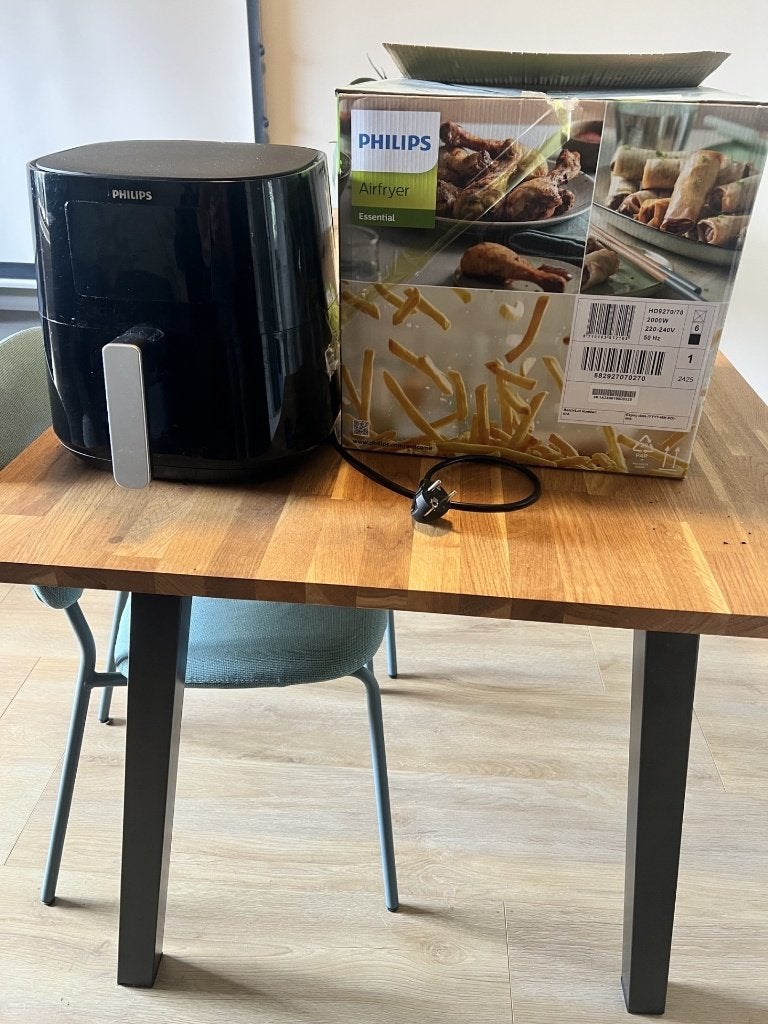 Philips Airfryer HD9270/70, Ophalen, Zo goed als nieuw, Airfryer, 1000 t/m 1499 gram