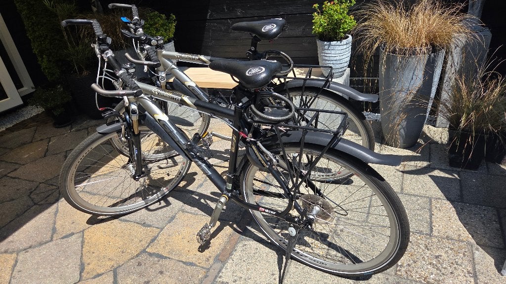 2x fiets Gazelle Torrente crosshybride V 27  maten H56 en 51, Fietsen en Brommers, Ophalen, Gebruikt, Hardtail, Velgrem