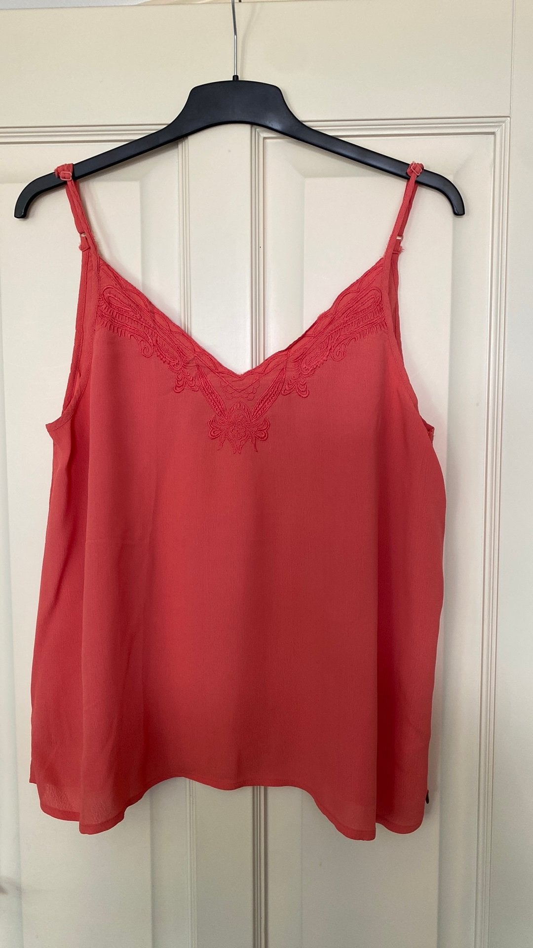 Koraalrood/roze hemd mt xl, Kleding | Dames, Ophalen of Verzenden, Zo goed als nieuw, Maat 46/48 (XL) of groter